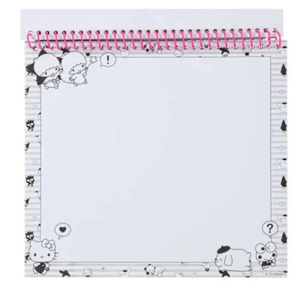 Sanrio Hello Kitty and friends sketchbook coloring book with stickers kids gift